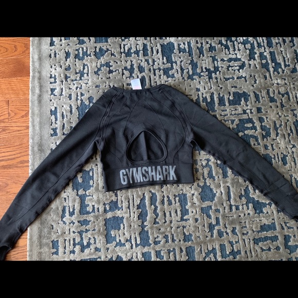 Gymshark Tops - SMALL Gymshark Flex Long Sleeve Crop Top